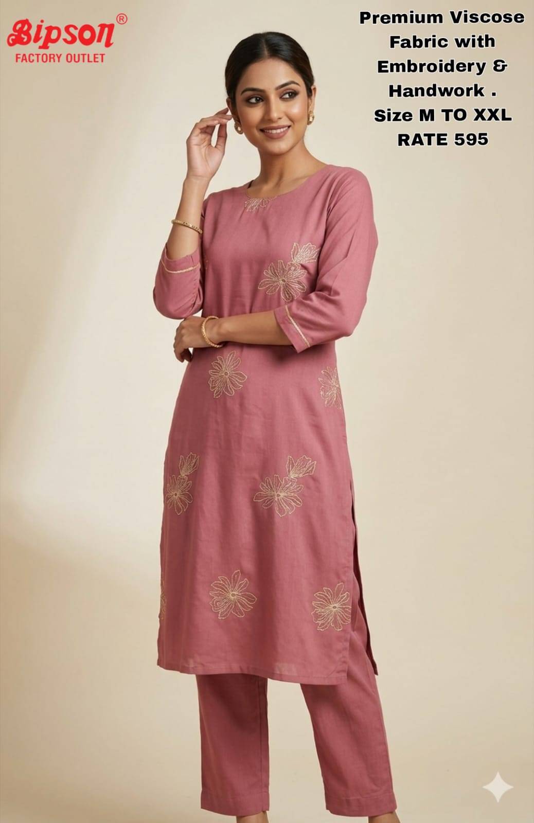 Viscose Collection By Bipson Print Designer Ethnic Wear Collection Viscose Kurtis At Wholesale Price